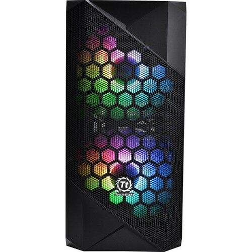 Thermaltake Commander G33 TG 750W 80+ ARGB 2x200mm, 1x120mm Fanlı Mesh Panel, MidTower Oyuncu Kasası (CA-3P3-75M1WE-00
