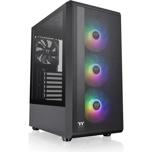 Thermaltake 650W 80+ S200 Tg CA-3X2-65M1WE-00 Gamıng Mıd-Tower Pc Kasası