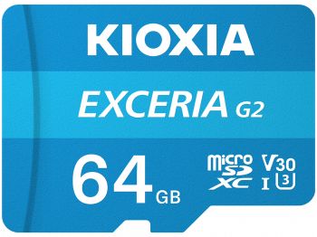 64GB MICRO SDXC 100MB/s KIOXIA LMEX2L064GG2