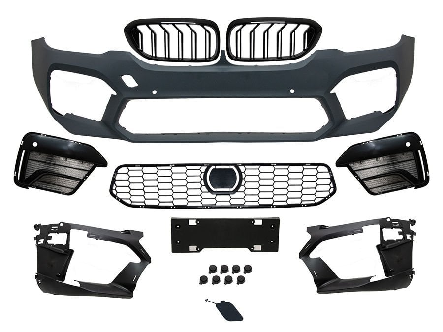Bmw Ön Tampon Performance Aero-Paket Ön Astarlı M Tech PDC/PMA G30 Lci -SET- 51119852205