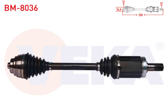 Bmw Aks Komple Ön Sol F20-F30 xd-ix 31607597693