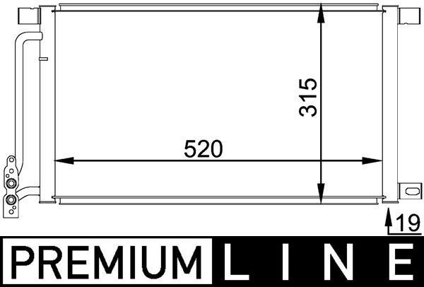 Bmw Klima Radyatörü E46-X3 E83-X3 E83 Lci M47-M47N-M57-M57N 1999-2010 64538377648