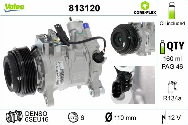 Bmw Klima Kompresörü F10 ACP 348 000S 64529399059-64529399072