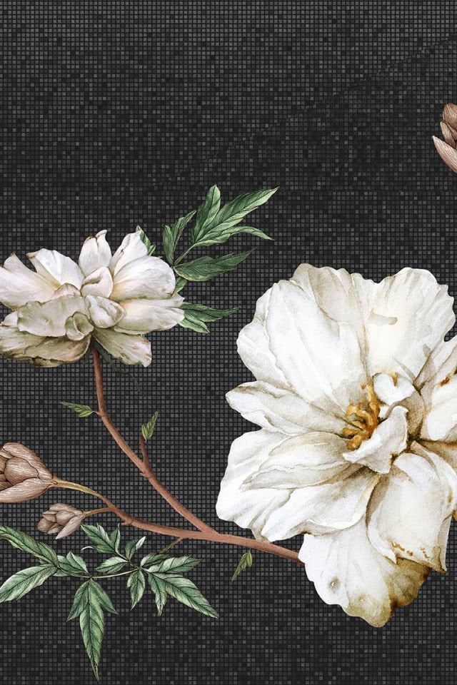 White petals