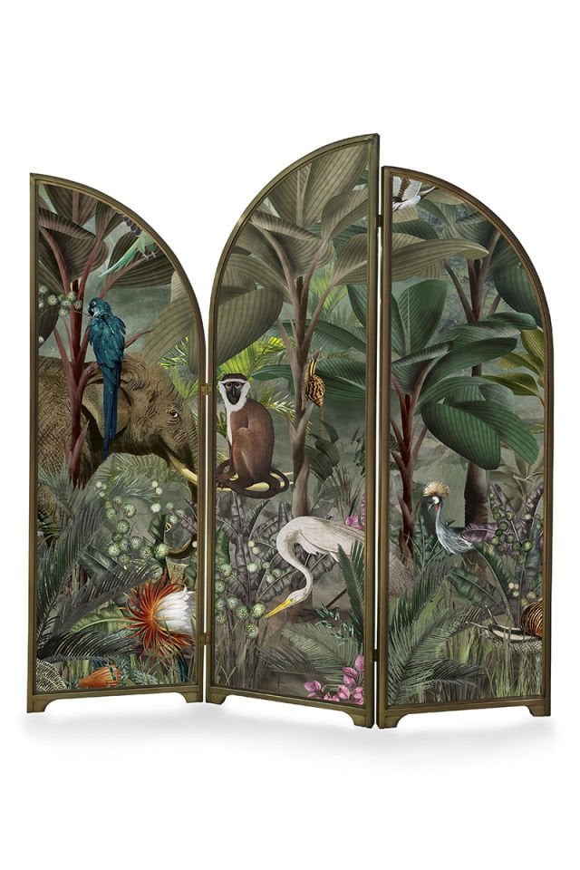 Divider jungle green