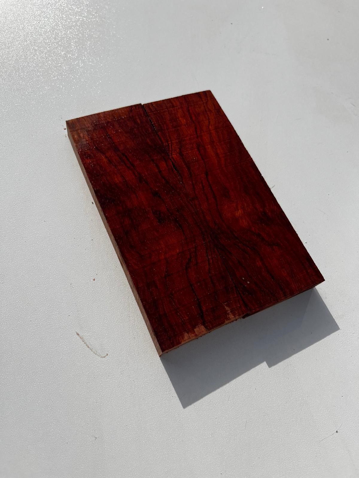 Premium Bubinga Wood Blank – Ideal for Knife No;002