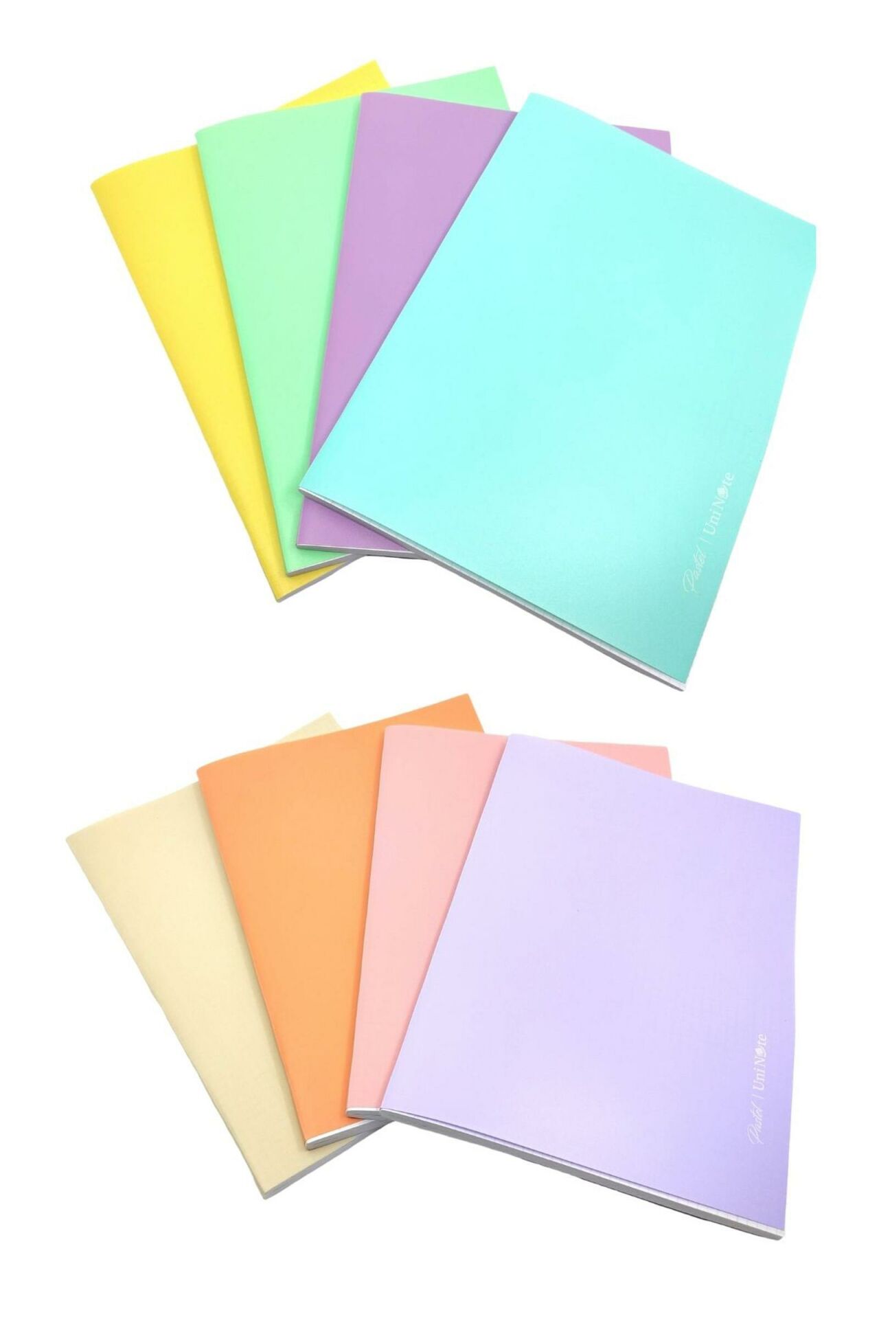 Çınar Pastel Plastik Kapak A4 100 Yaprak Kareli Defter 76411 (1 Adet)