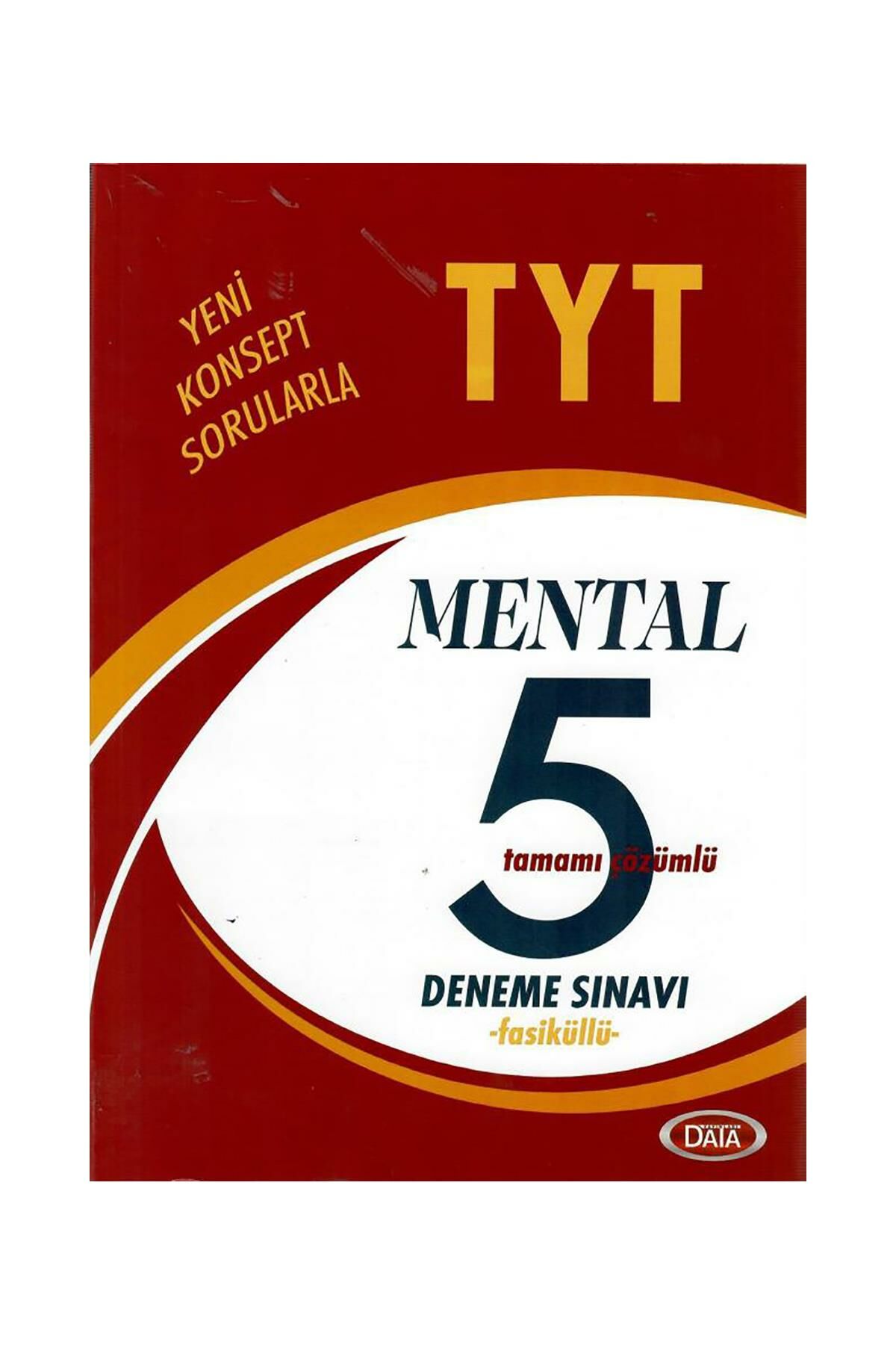 Data TYT Mental Tamamı Çözümlü 5 Deneme Sınavı Fasiküllü