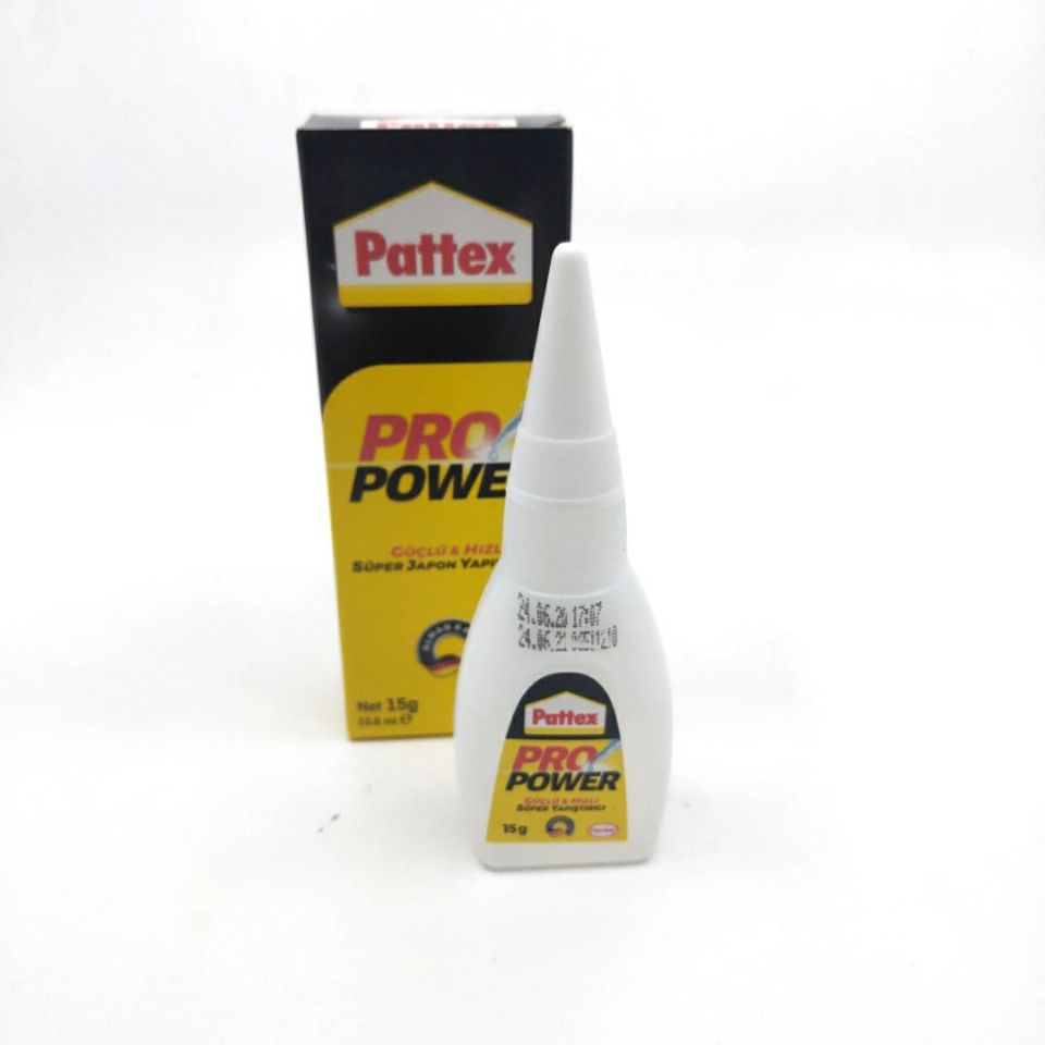 Pattex Pro Power Süper Japon Yapıştırıcı 15Gr 1723117 (1 Adet)