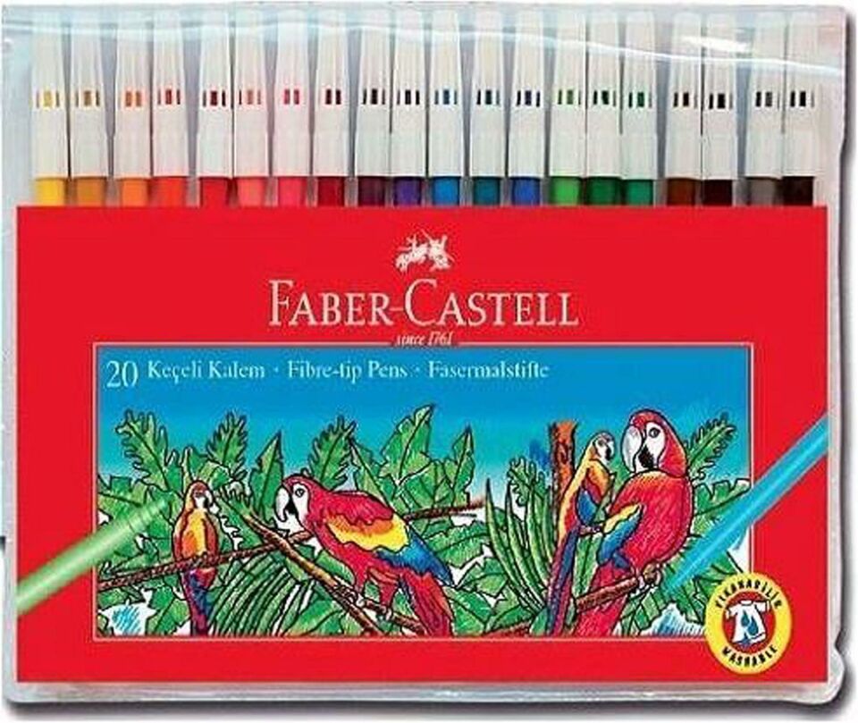 Faber Castell 20Li Keçeli Kalem 155120