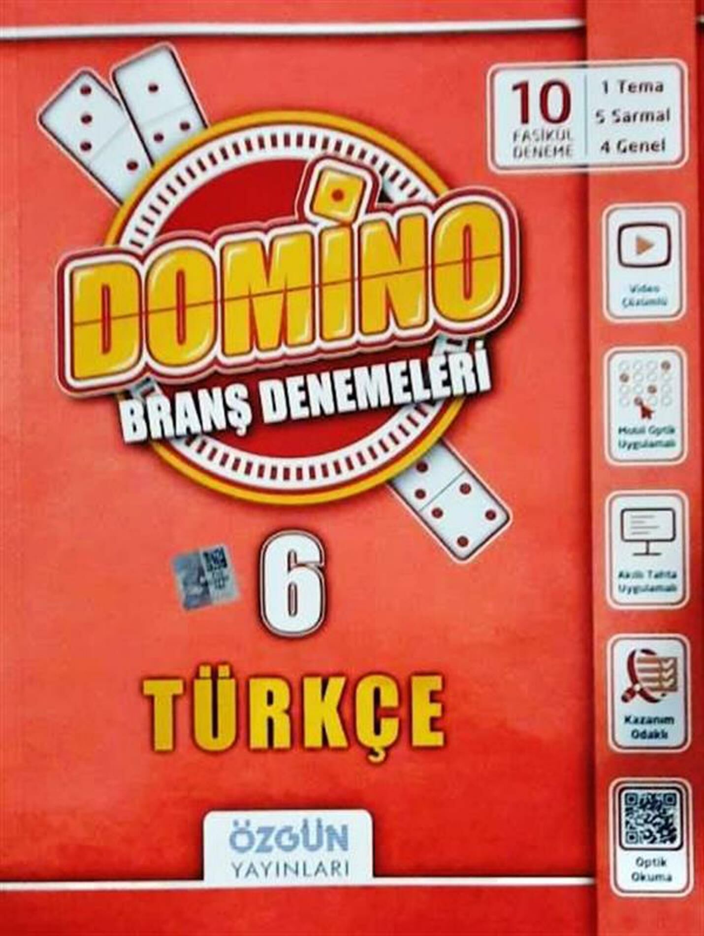 Özgün 6.Sınıf Türkçe Domino Branş Deneemeleri