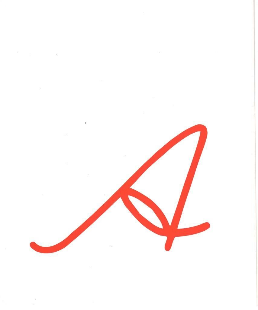 Küçük Boy Bitişik Yazı Alfabe Harfleri(5*5 cm)