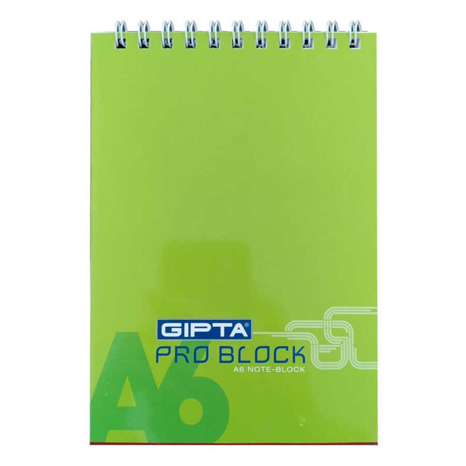 Gıpta Pro Block Bloknot Karton Kpk A6 40Yp Çizgili 1498