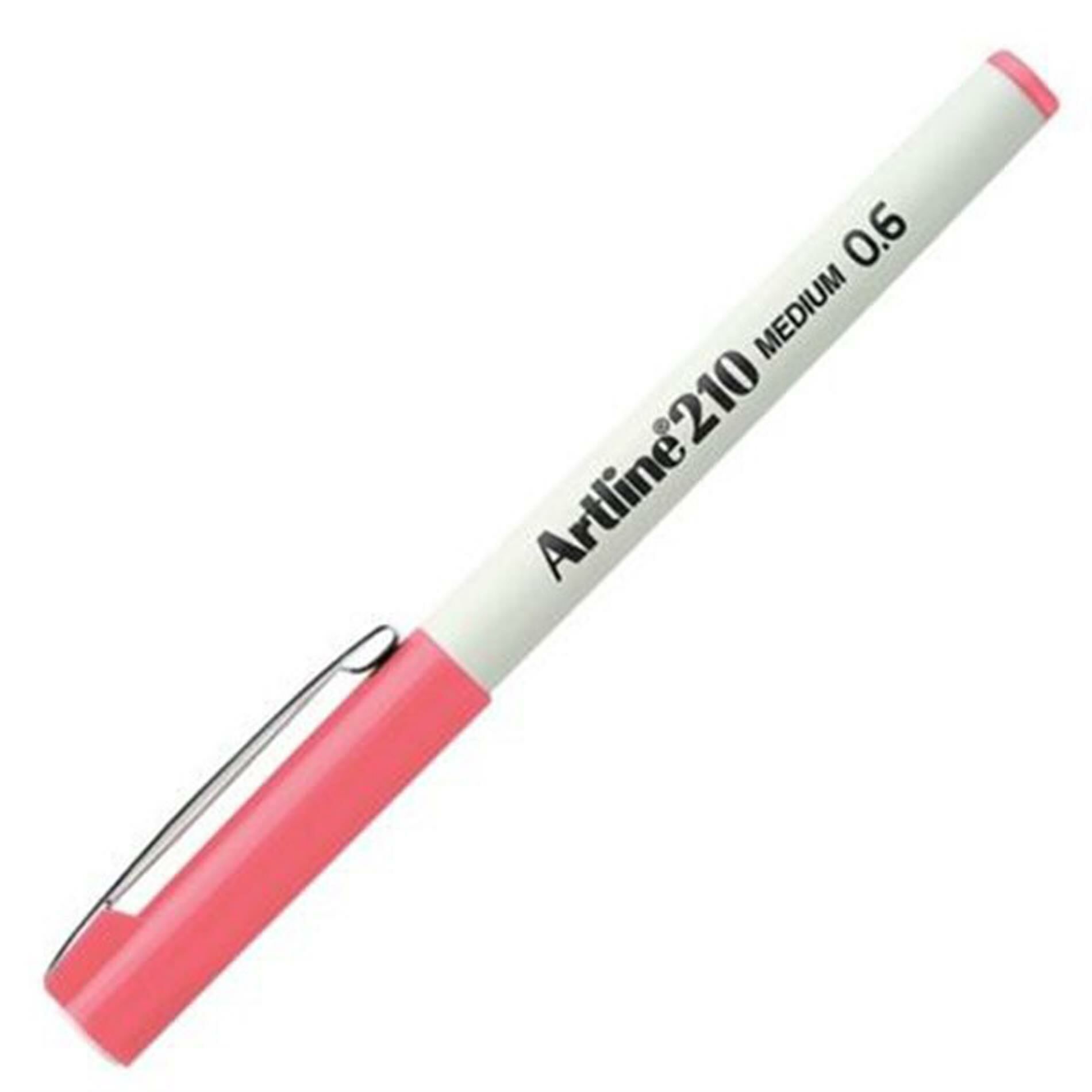 Artline 210N Keçe Uçlu Yazı Kalemi 0,6mm Pembe (1 Adet)