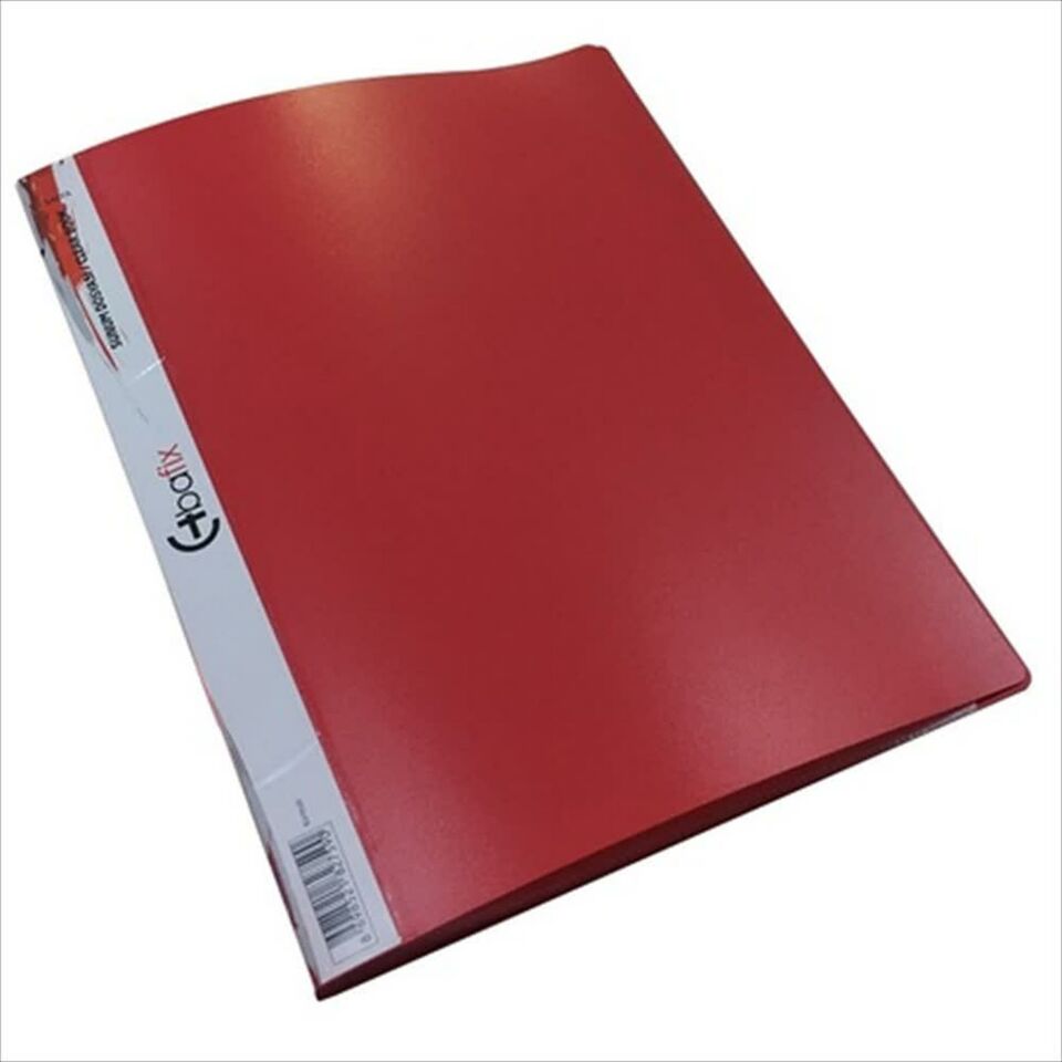 Bafix Sunum Dosyası 10lu A4 Kırmızı (1 Adet)