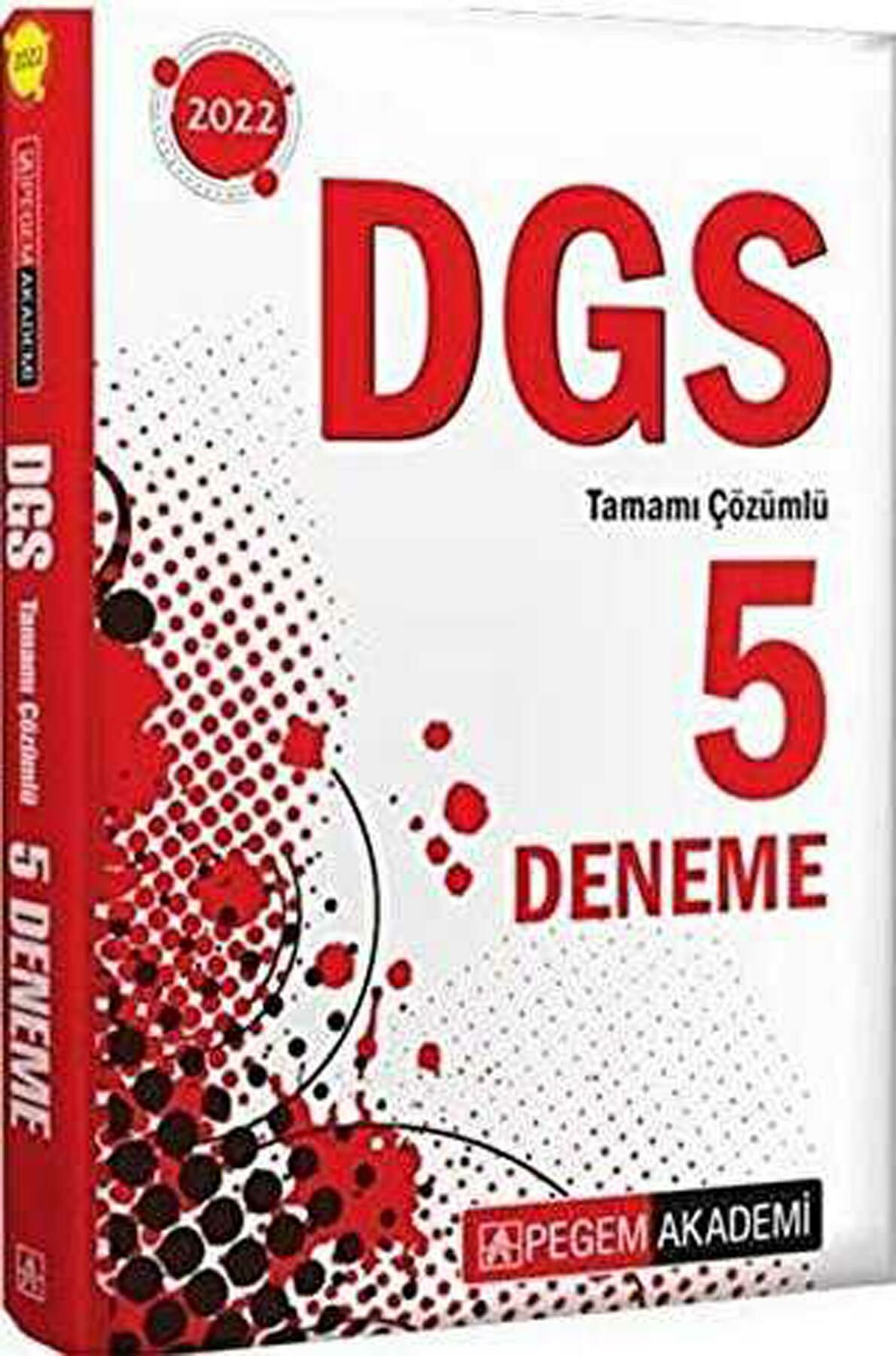 Pegem 2022 DGS Tamamı Çözümlü 5 Deneme