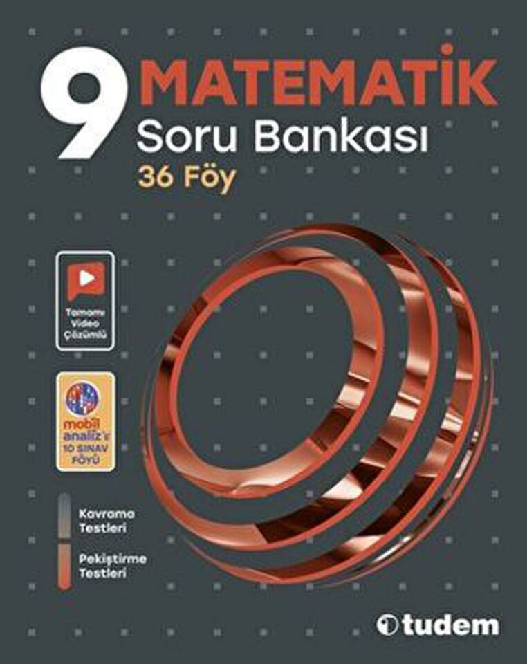 Tudem 9. Sınıf Matematik Soru Bankası