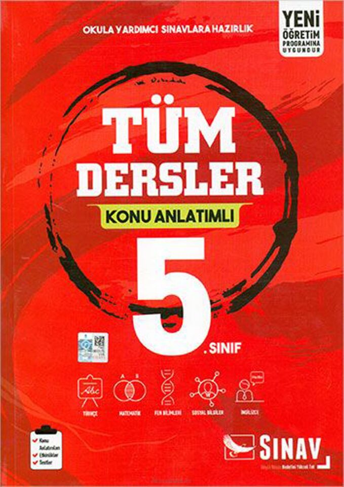 Sınav 5. Sınıf Tüm Dersler Konu Anlatımlı