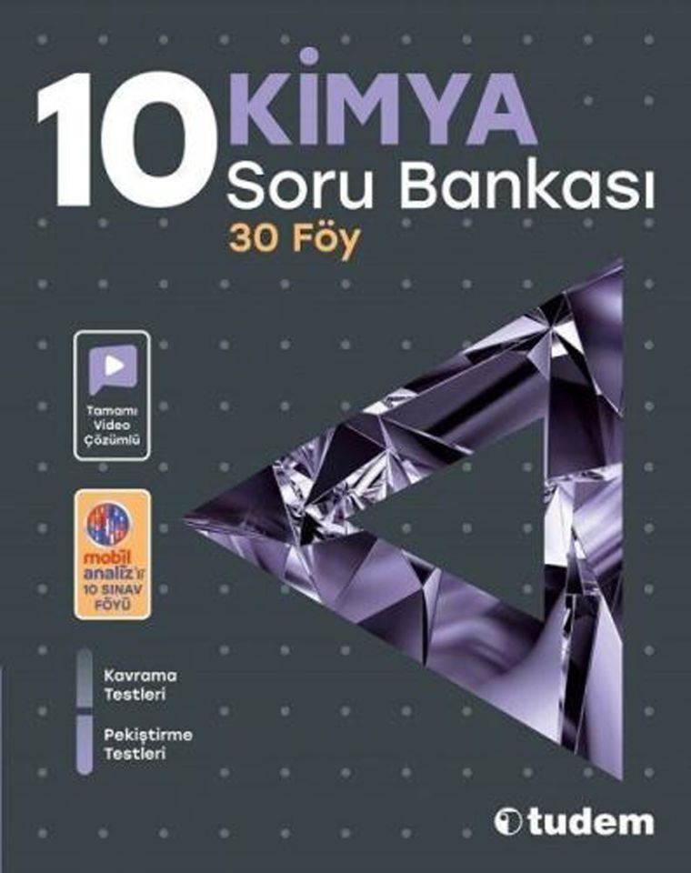 Tudem 10. Sınıf Kimya Soru Bankası