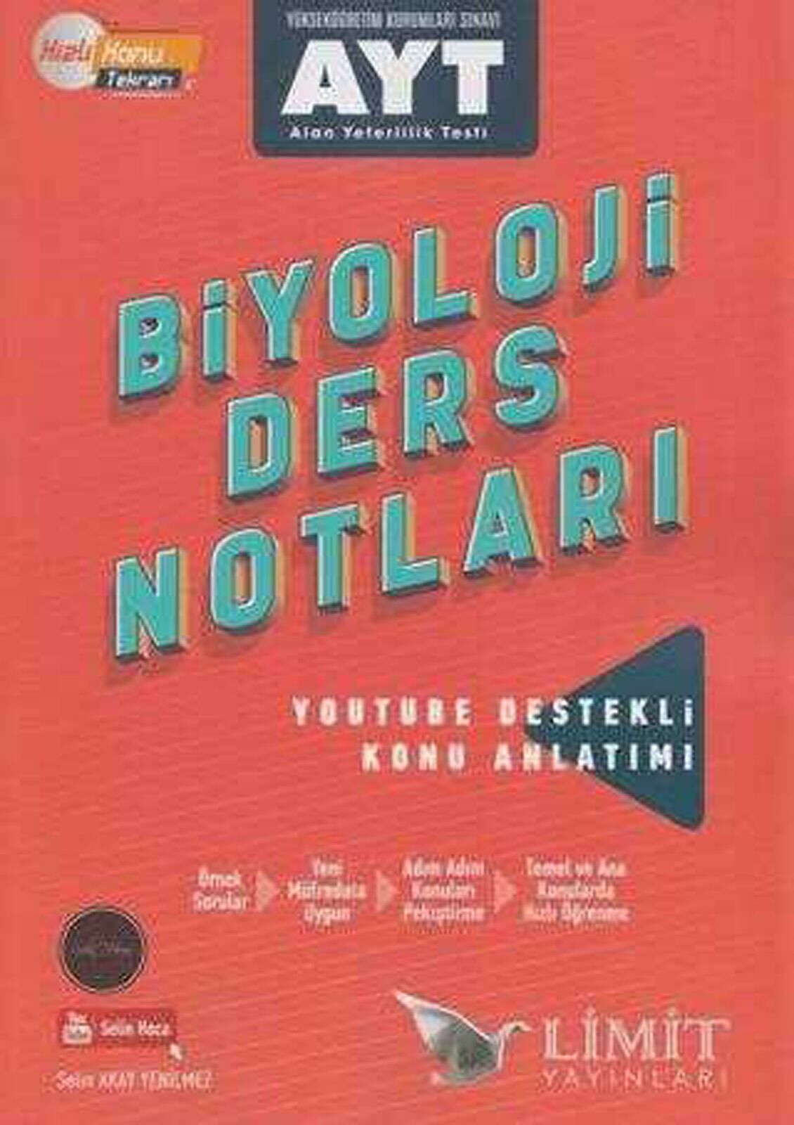 Limit Yayınları AYT Biyoloji Ders Notları