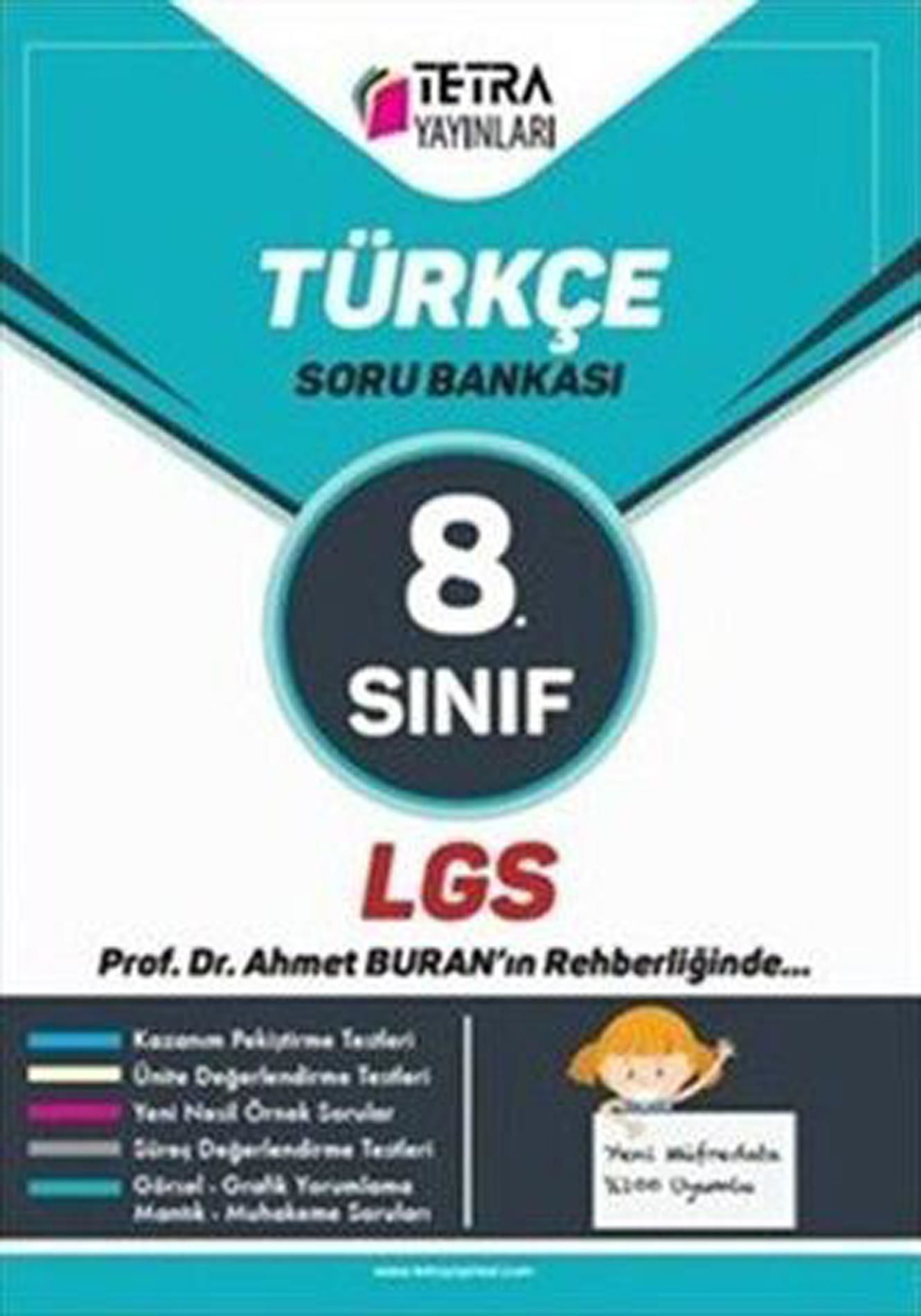 Tetra 8. Sınıf Türkçe Soru Bankası