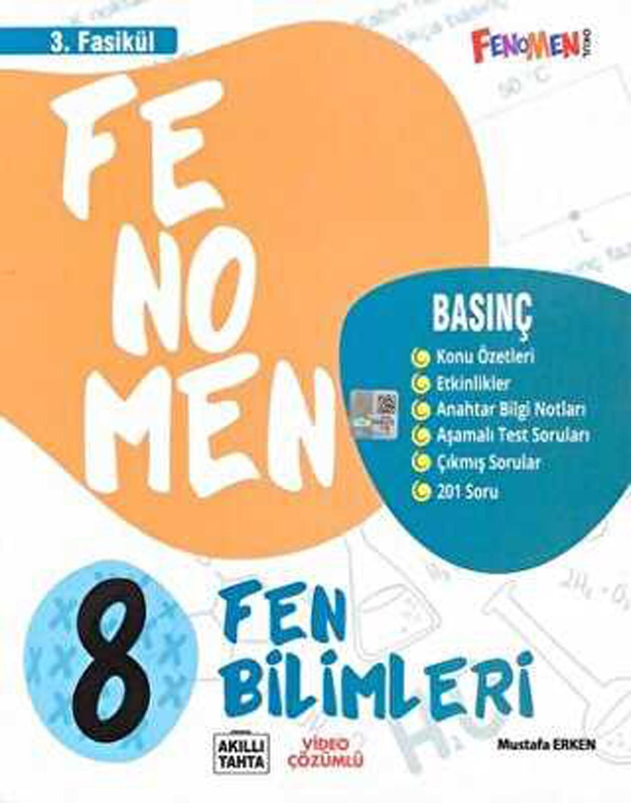 Fenomen Okul 8. Sınıf Fen Bilimleri Fenomen Fasikül 3 Basınç