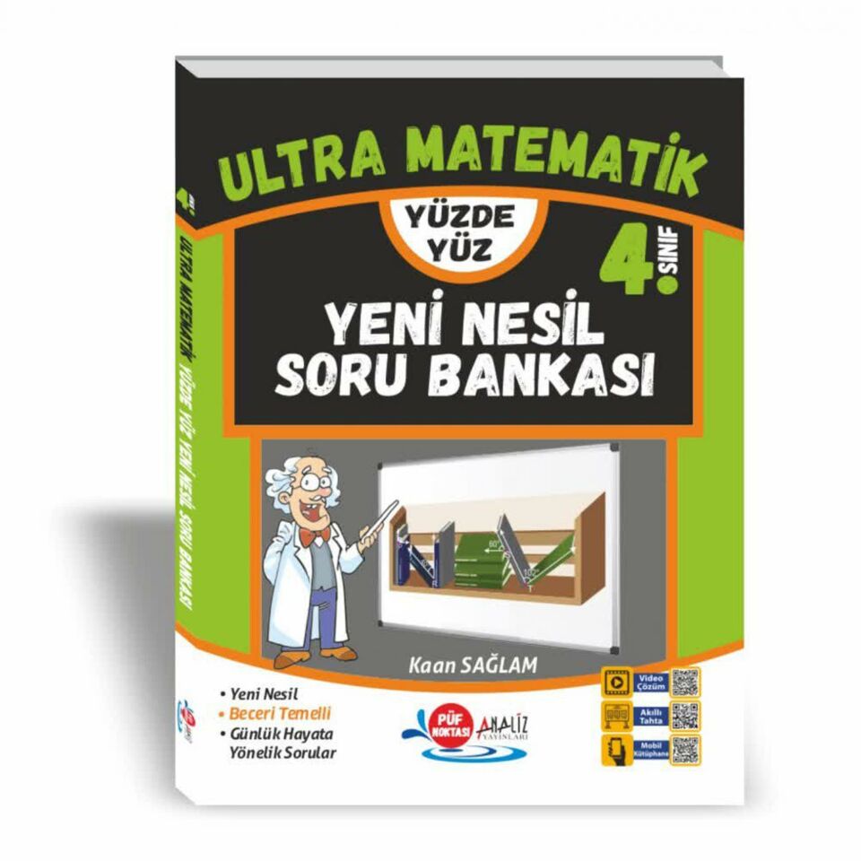 Analiz 4.Sınıf Ultra Matematik Yeni Nesil Soru Bankası