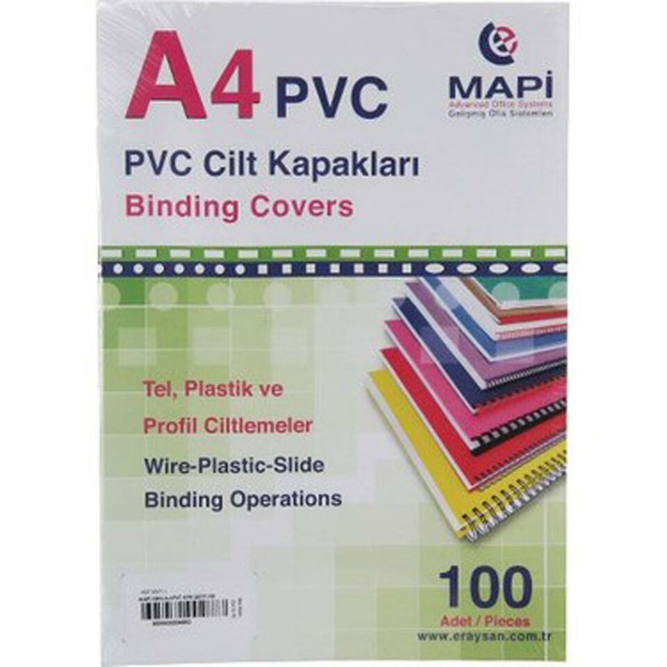 Mapi A4 Cilt Kapağı Beyaz 160 Micron