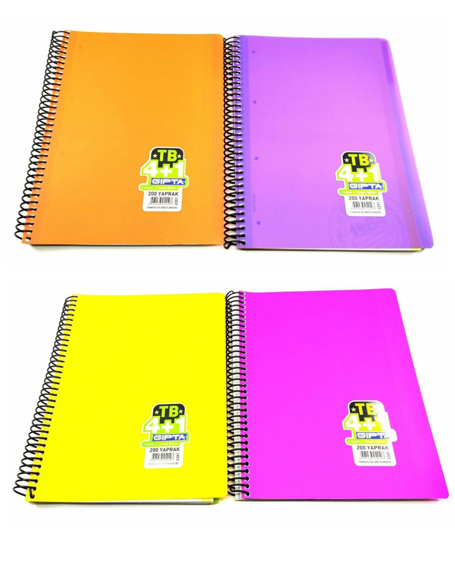 Gıpta Tb Defter A4 200Yaprak 4+1 2201 (1 Adet)