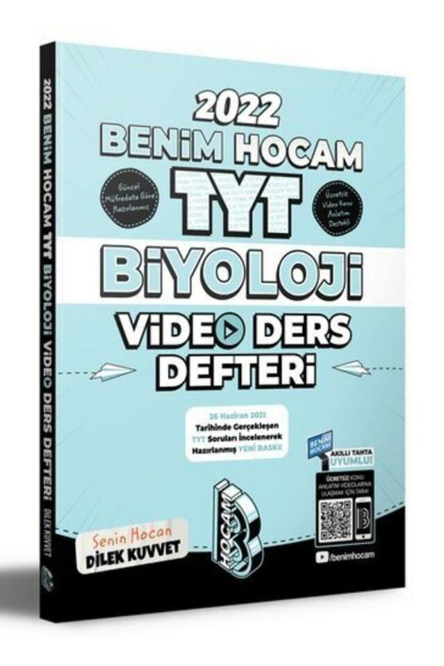 Benim Hocam TYT Biyoloji Video Ders Defteri