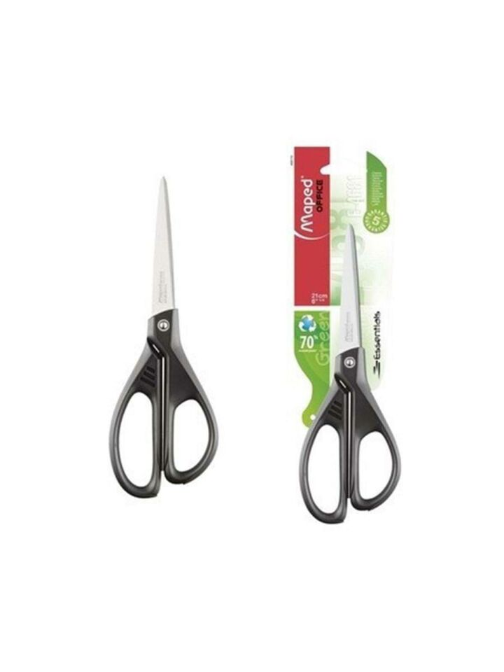 Maped Makas Essentıals Green Asimetrik Makas Mavi 21cm 468111 (1 adet)