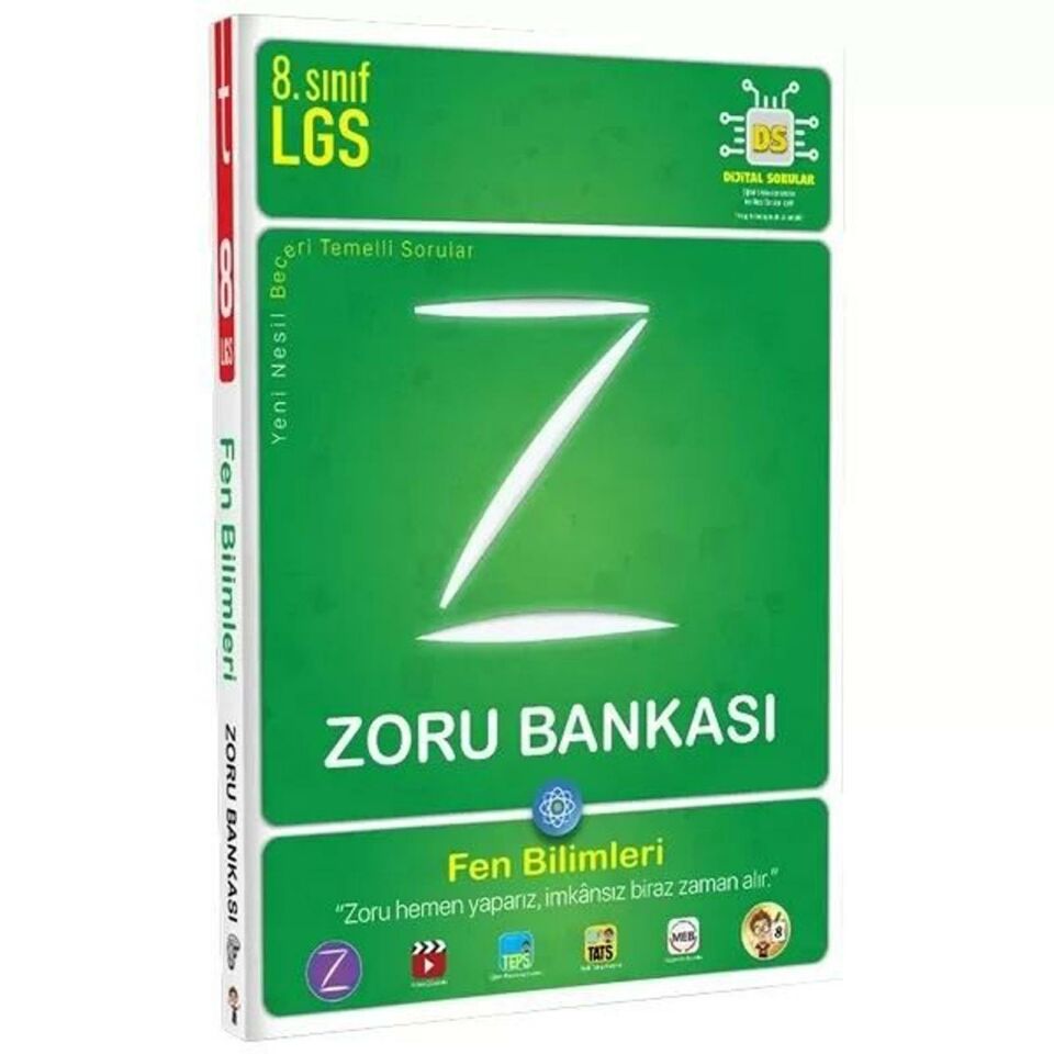 Tonguç 8. Sınıf Fen Bilimleri Zoru Bankası