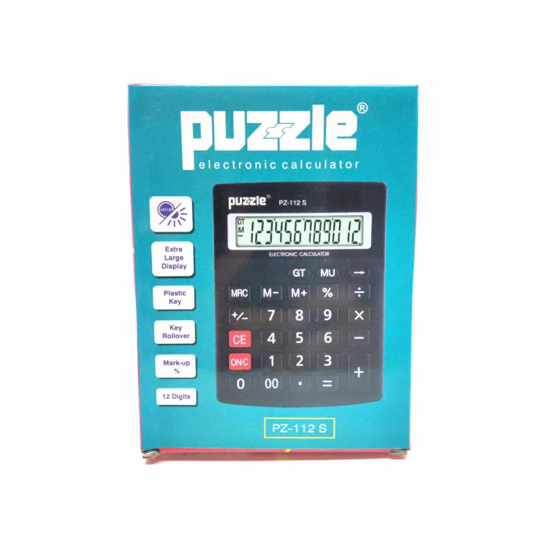 Puzzle Hesap Makinesi Pz-112S