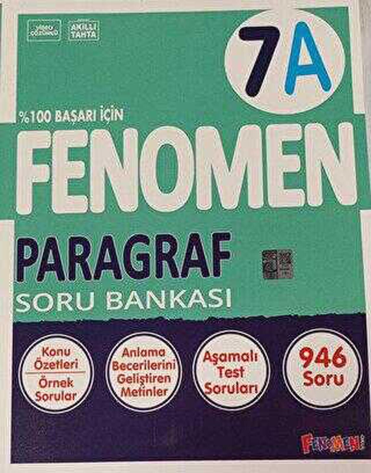 Fenomen 7. Sınıf Paragraf A Soru Bankası