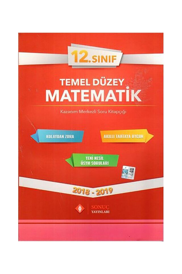 Sonuç  12.Sınıf Temel Düzey Matematik Tek Kitap