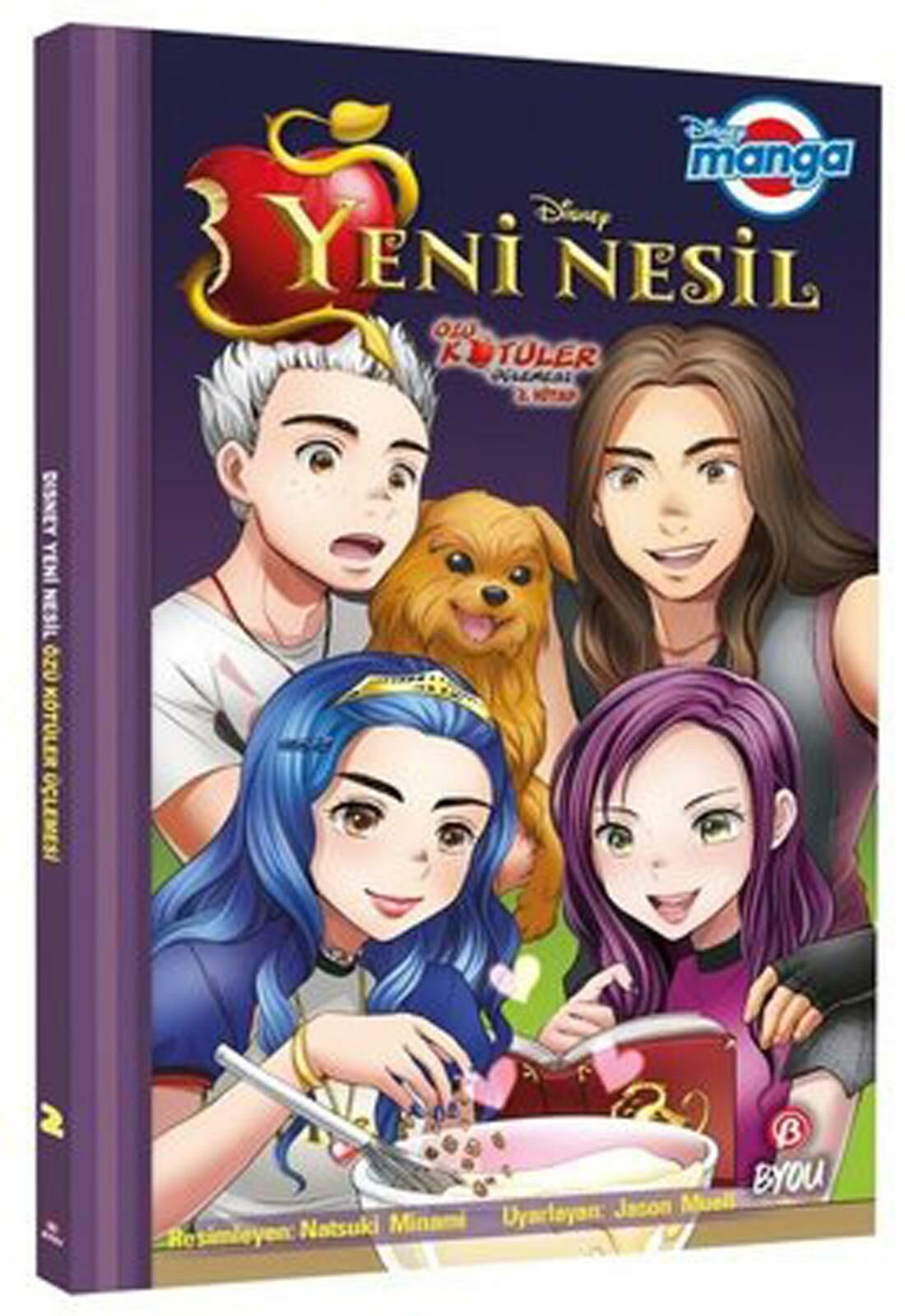 Beta Dısney Manga Yeni Nesil Özü Kötüler Üçlemesi 2