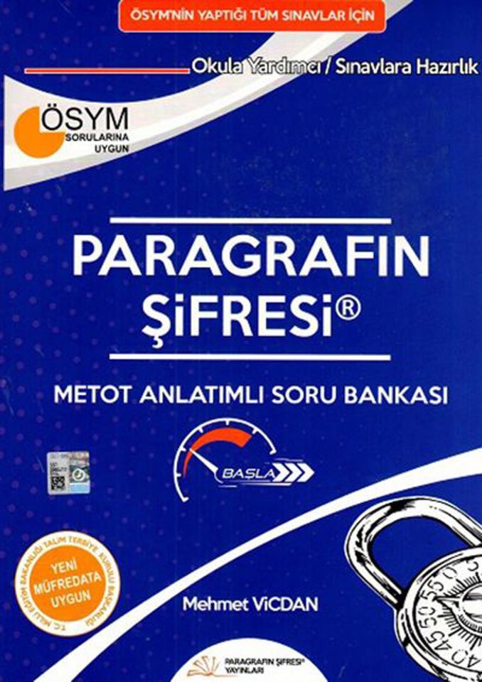 Paragrafın Şifresi Metot Anlatımlı Soru Bankası