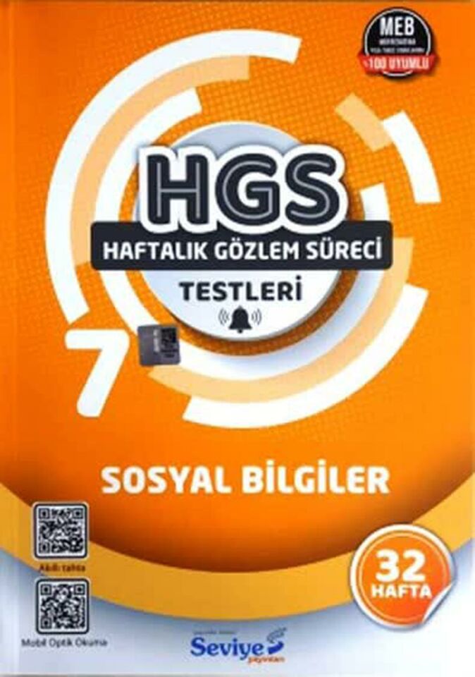 Seviye 7.Sınıf Sosyal Bilgiler HGS Testi