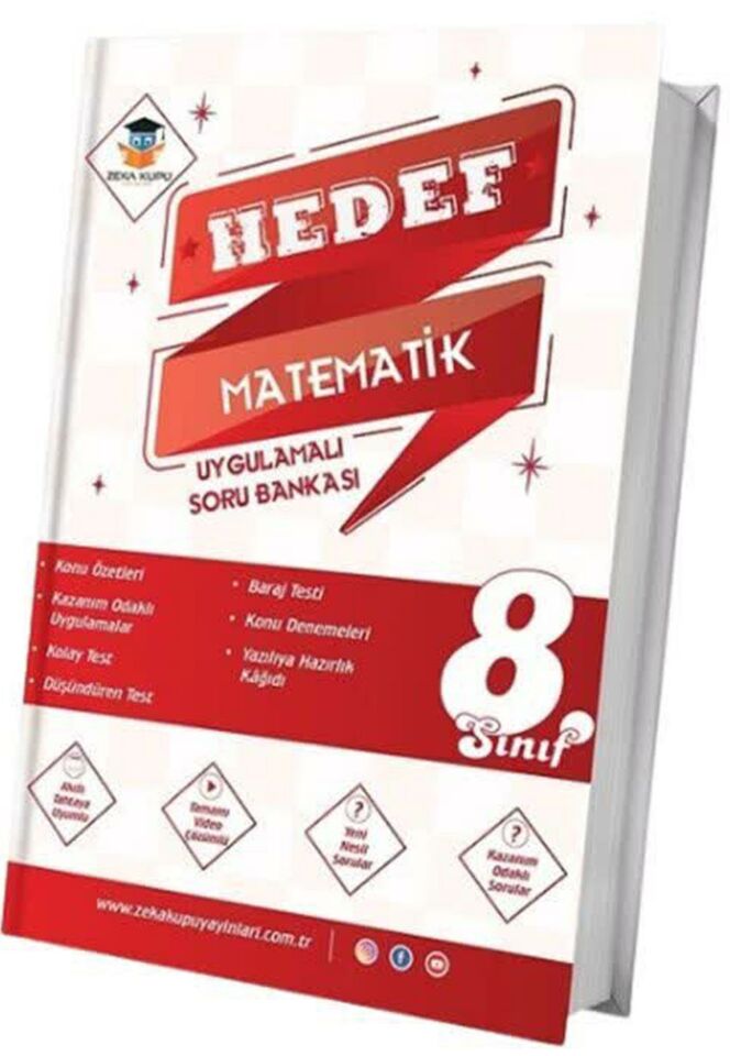 Zeka Küpü 8.Sınıf Hedef Matematik Uygulamalı Soru Bankası