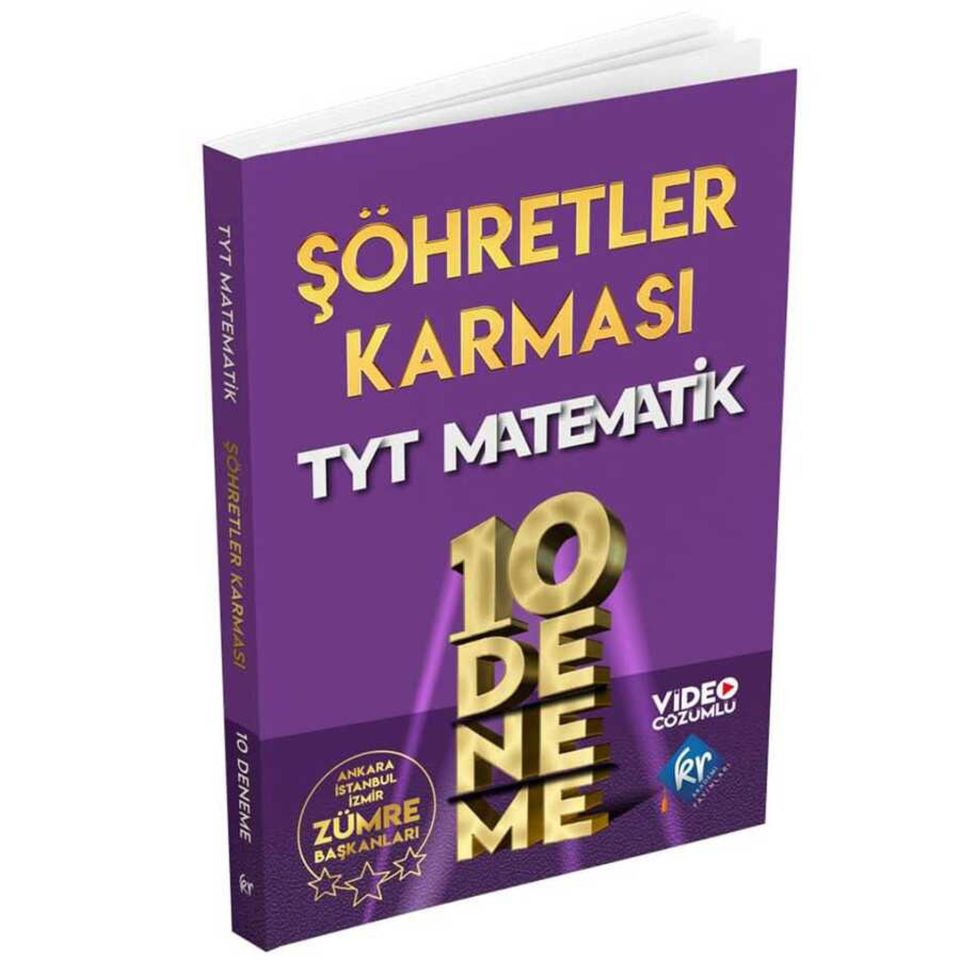 Kr Akademi TYT Matematik Şöhretler Karması 10 Deneme