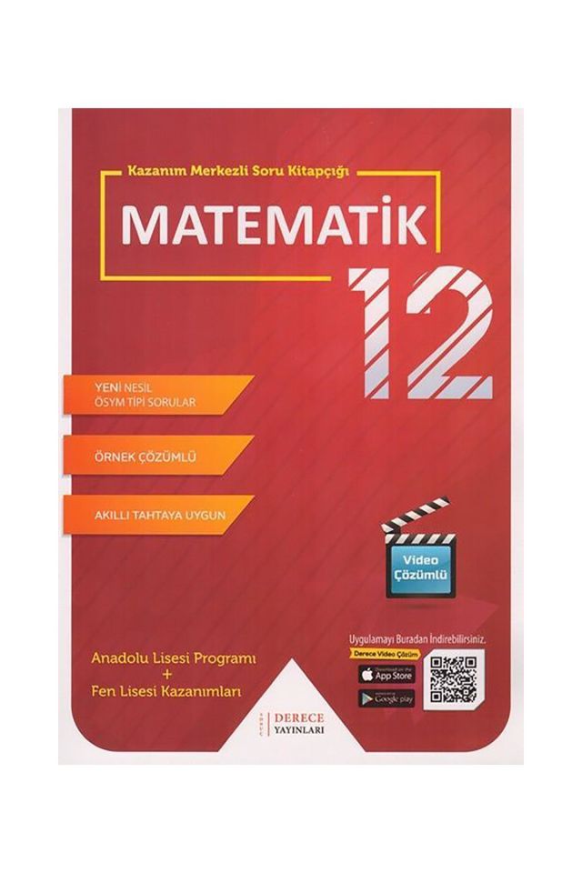 Derece 12. Sınıf İleri Düzey Matematik Set