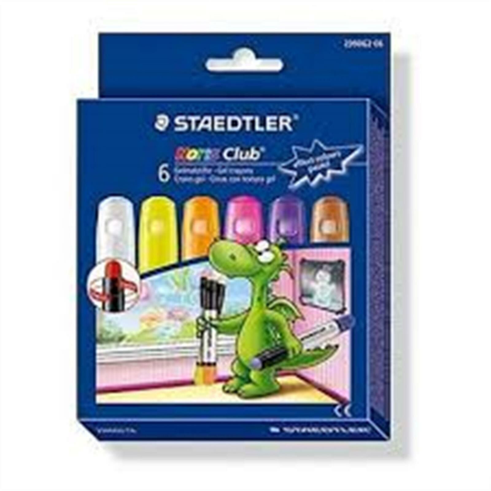 Staedtler Noris Club Jel Pastel Boya 6lı 2390 G2C6 (1 adet)