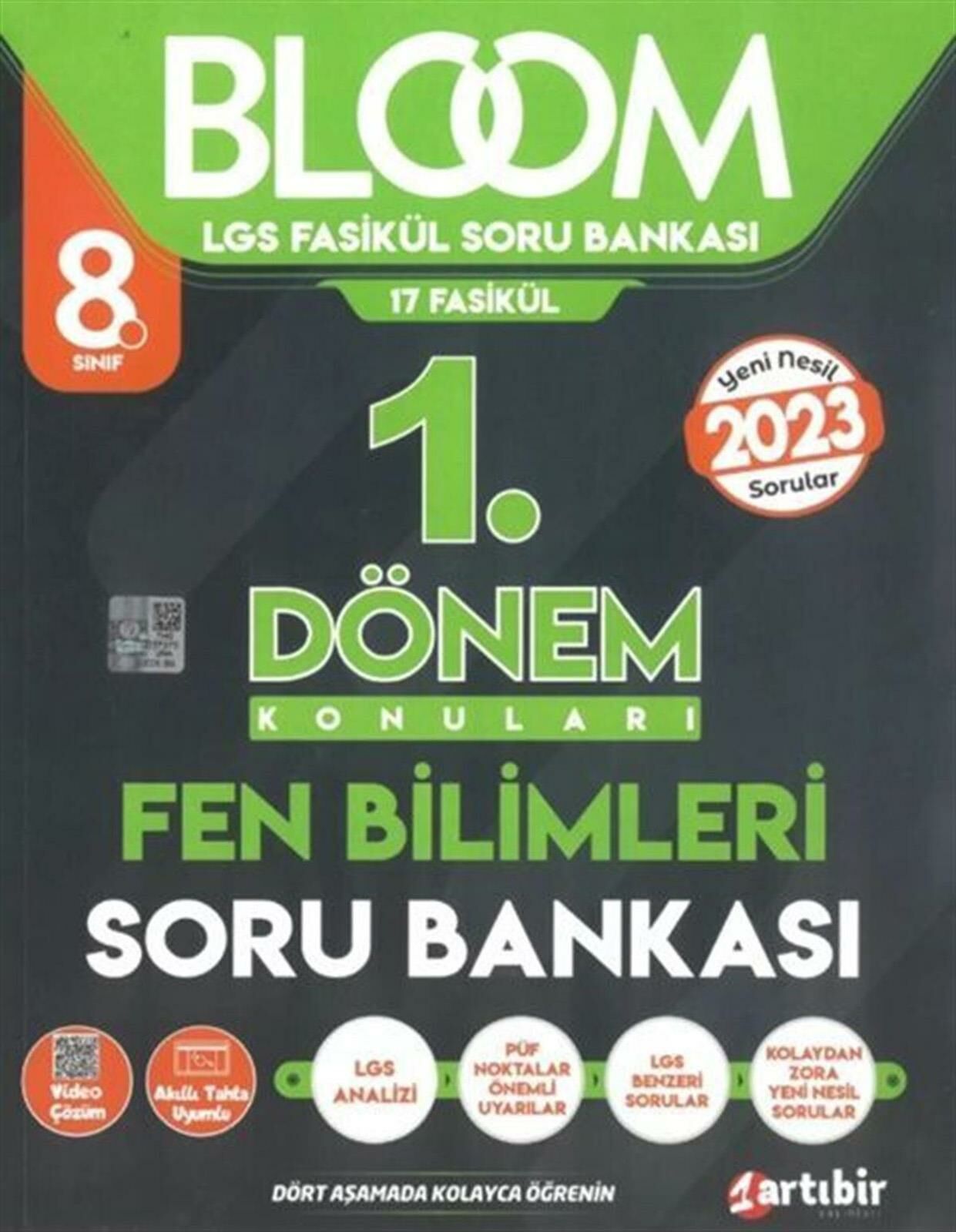 Artıbir 8.Sınıf Bloom 1.Dönem Konuları Fen Bilimleri Soru Bankası