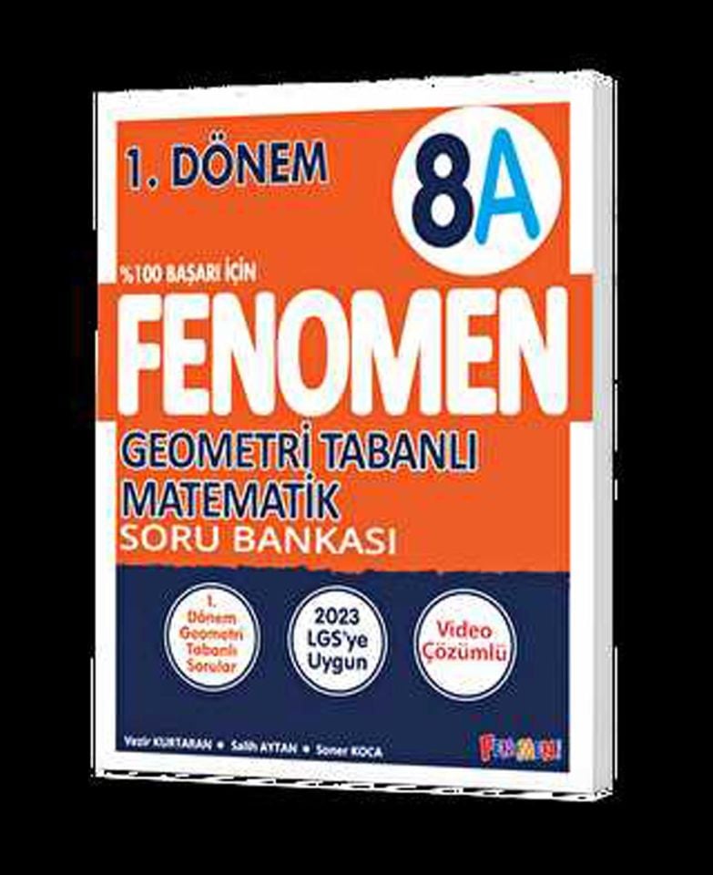 Fenomen 8.Sınıf 1.Dönem Geometri Tabanlı Matemaik Soru Bankası (A)