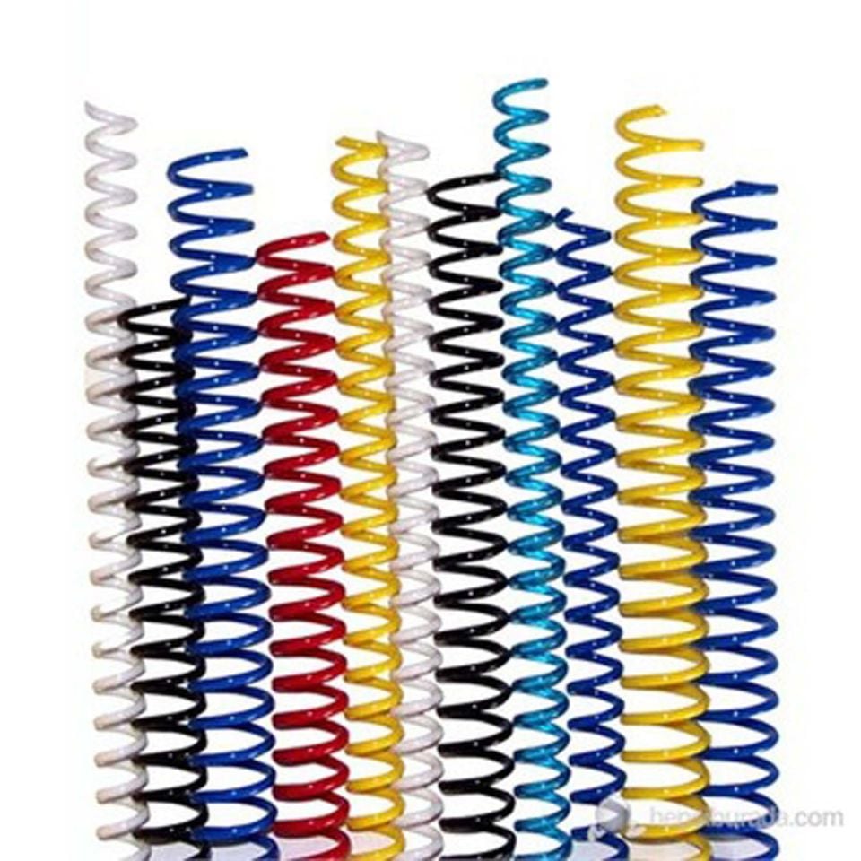 Mapi 2351204 Plastik Helazon Spiral 12Mm (1 Paket)