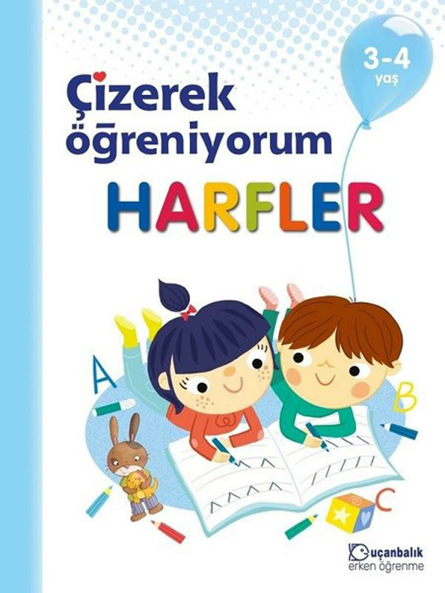 Uçanbalık Çizerek Öğreniyorum Harfler 3-4 Yaş