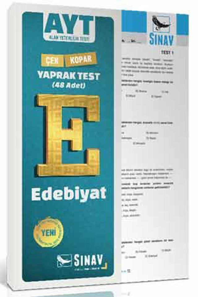 Sınav Ayt Edebiyat Yaprak Test