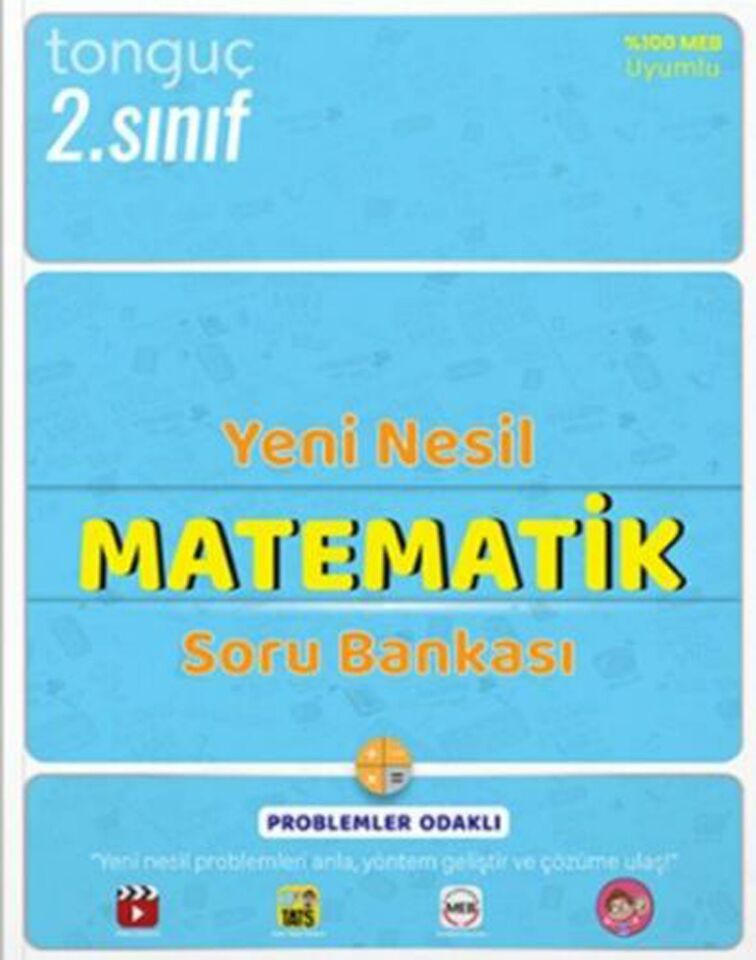 Tonguç 2. Sınıf Dört Dörtlük Yeni Nesil Matematik Problemleri