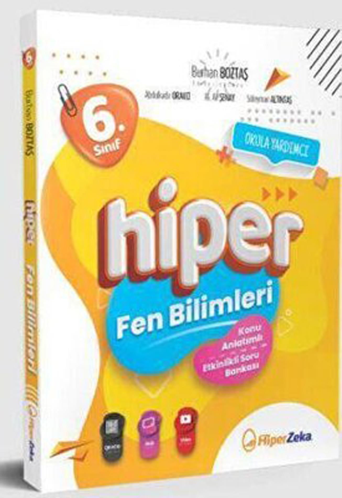 Hiper Zeka 6. Sınıf Hiper Fen Bilimleri Konu Anlatımlı & Etkinlikli Soru Bankası