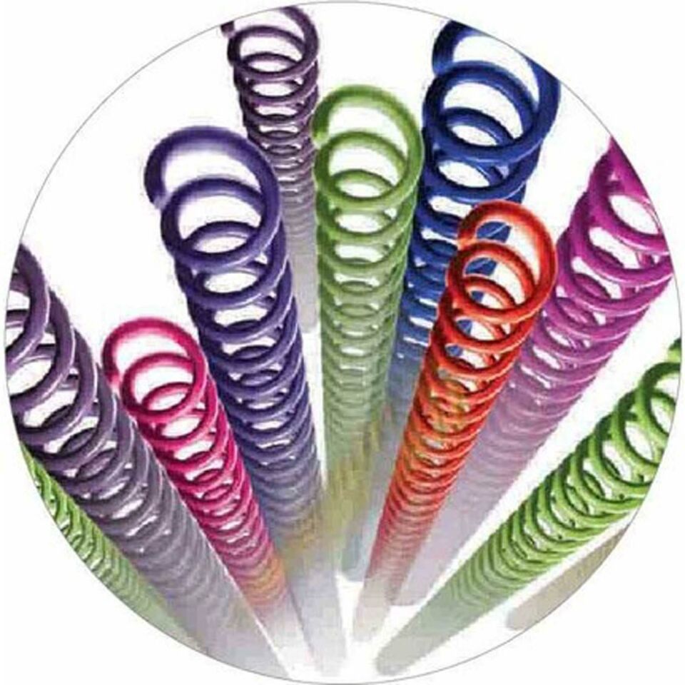 Mapi 2011200 Plastik Spiral 38Mm Beyaz